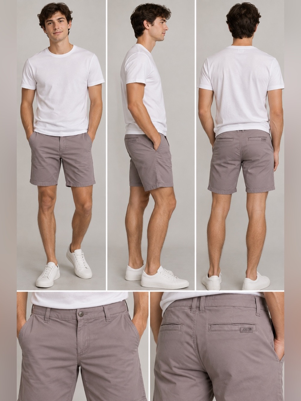Joe's Jeans Men's Trouser Chino Shorts 29 gray